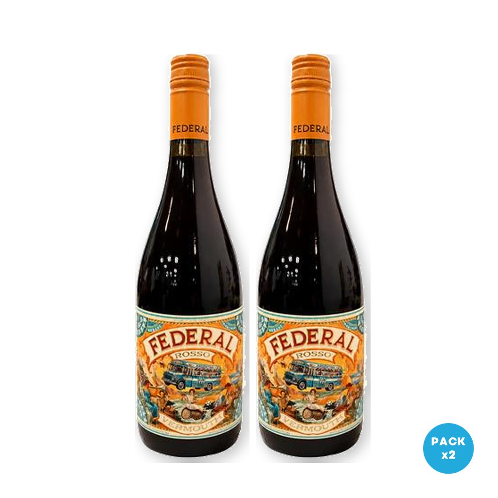 Federal – Vermouth Rosso 750ml – 2 unidades Federal - Vermouth Rosso 750ml - 2 unidades