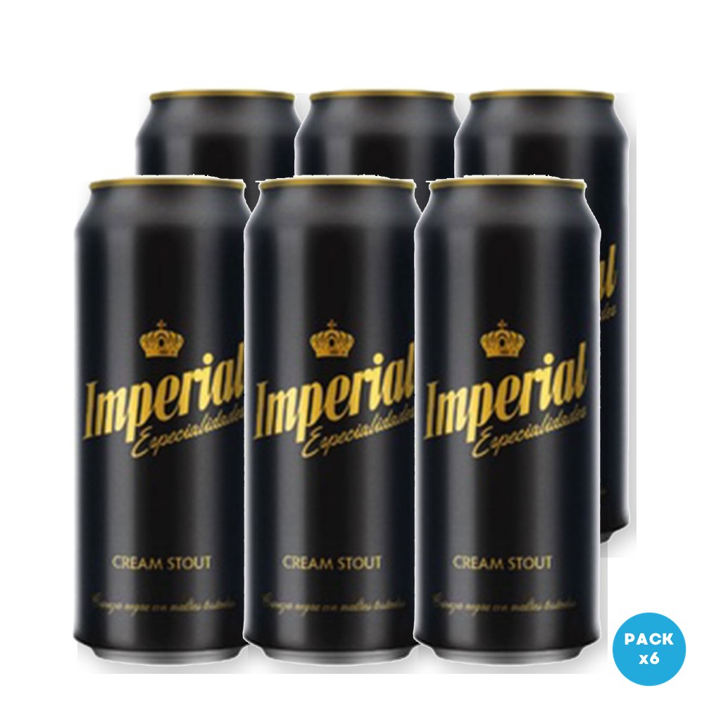 Imperial - Cerveza Cream Stout Lata 473ml - 1 Six Pack