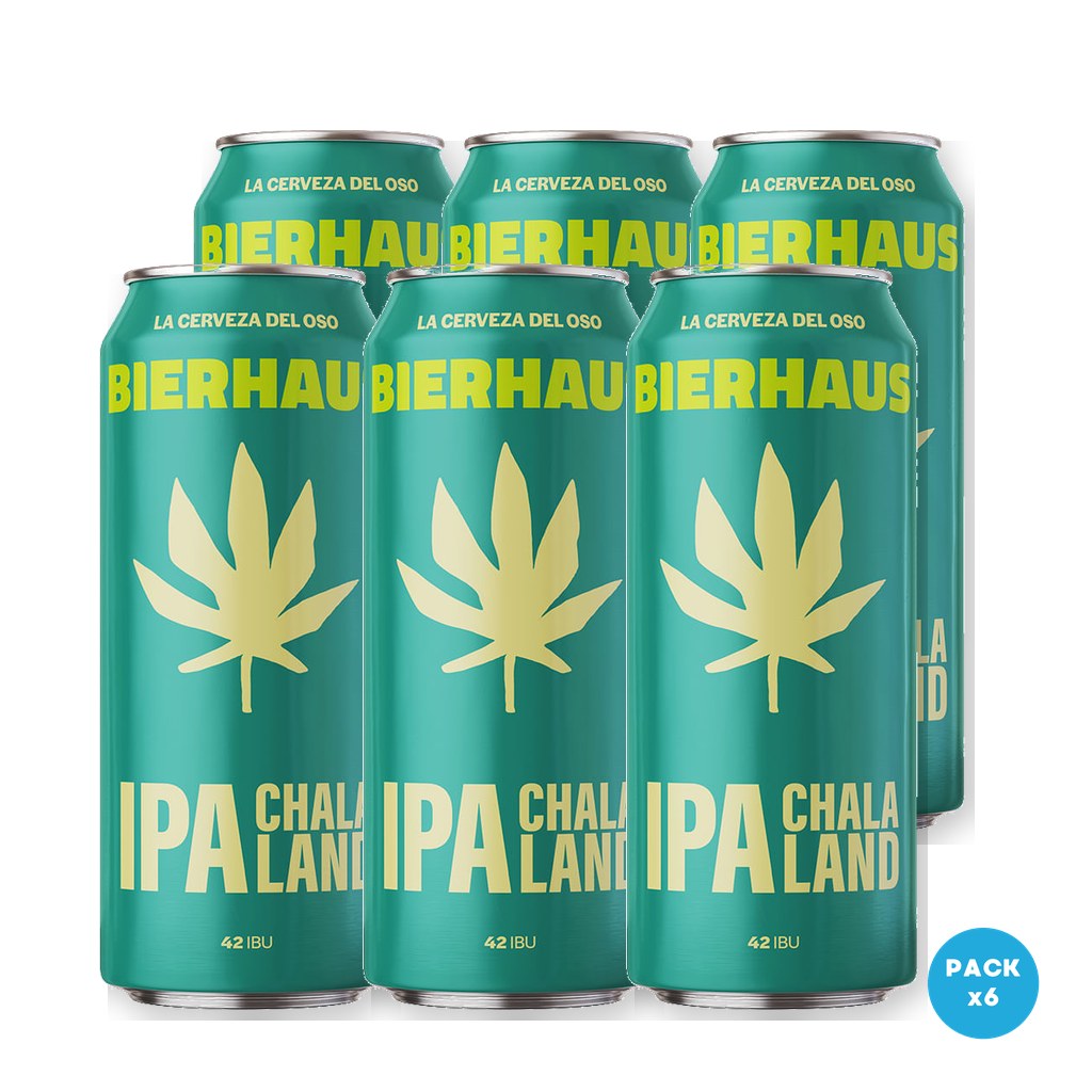 Bierhaus - Cerveza Chalaland Hemp Lata 473ml - 1 Six Pack