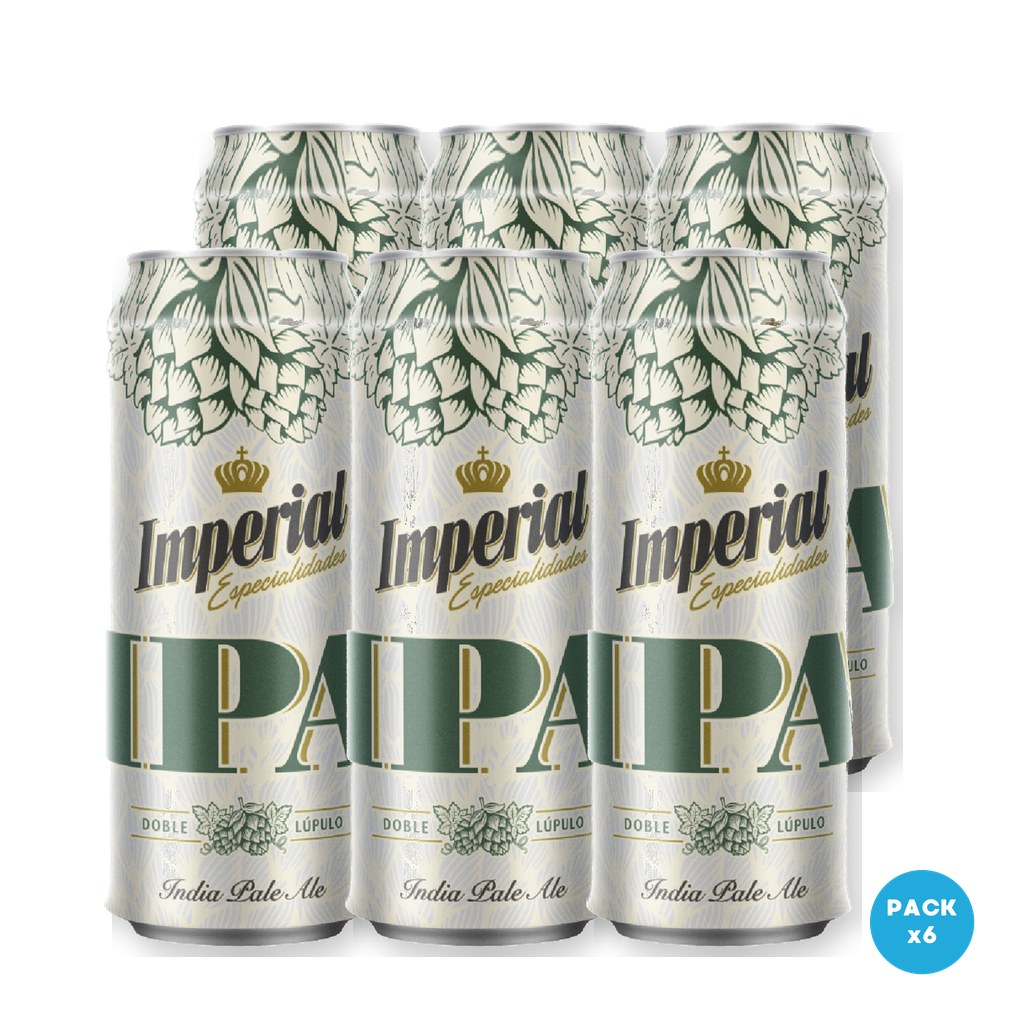 Imperial - Cerveza IPA Lata 473ml - 1 Six Pack