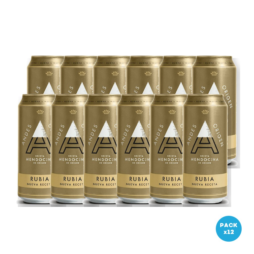 Andes Origen – Cerveza Rubia Lata 473ml – 2 Six Packs Andes Origen - Cerveza Rubia Lata 473ml - 2 Six Packs
