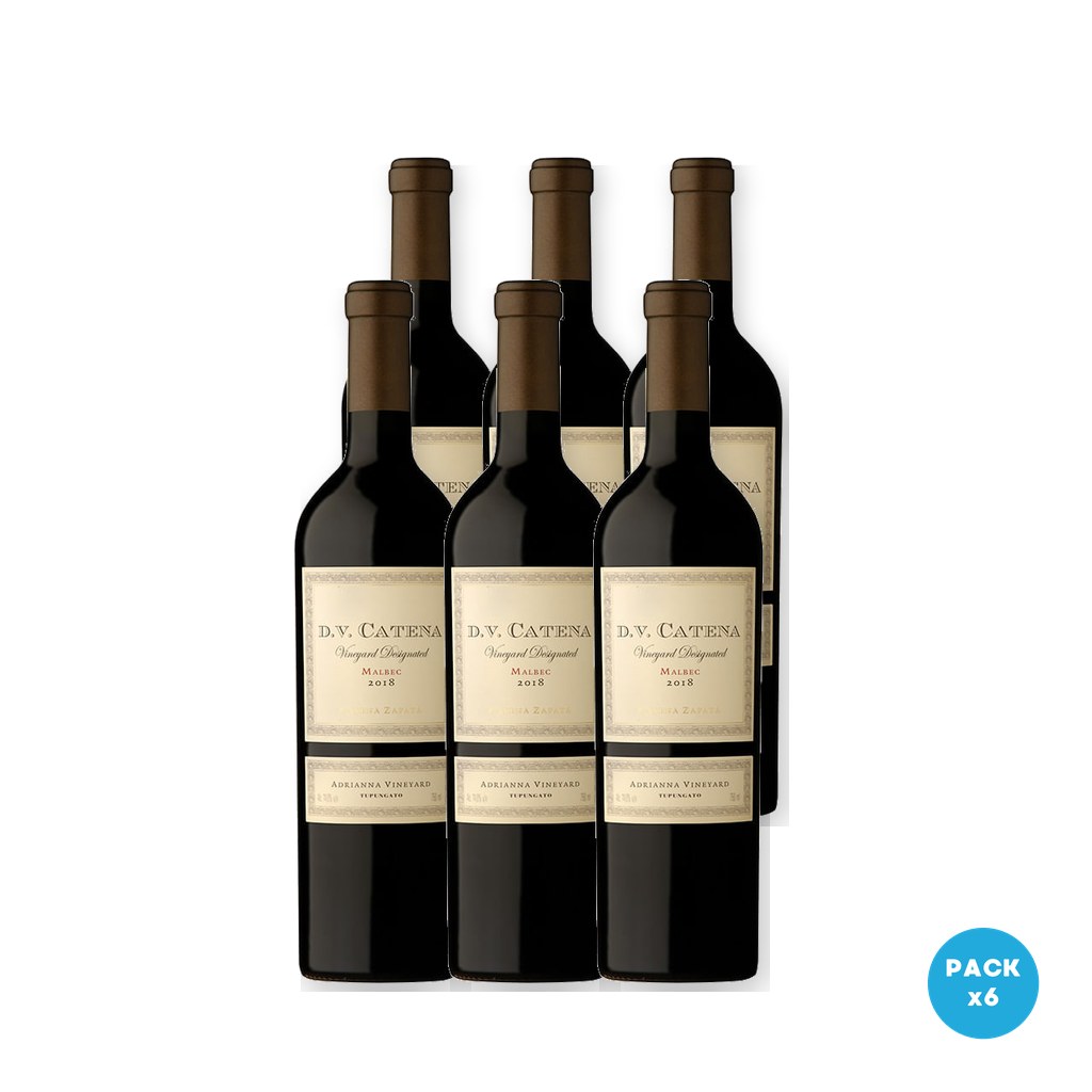 DV Catena - Vino Malbec Adrianna 750ml - 6 unidades