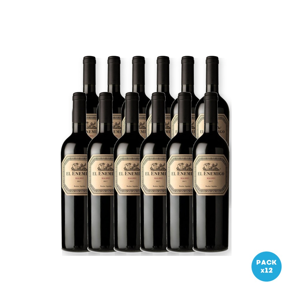 El Enemigo – Vino Malbec 750ml – 12 unidades El Enemigo - Vino Malbec 750ml - 12 unidades