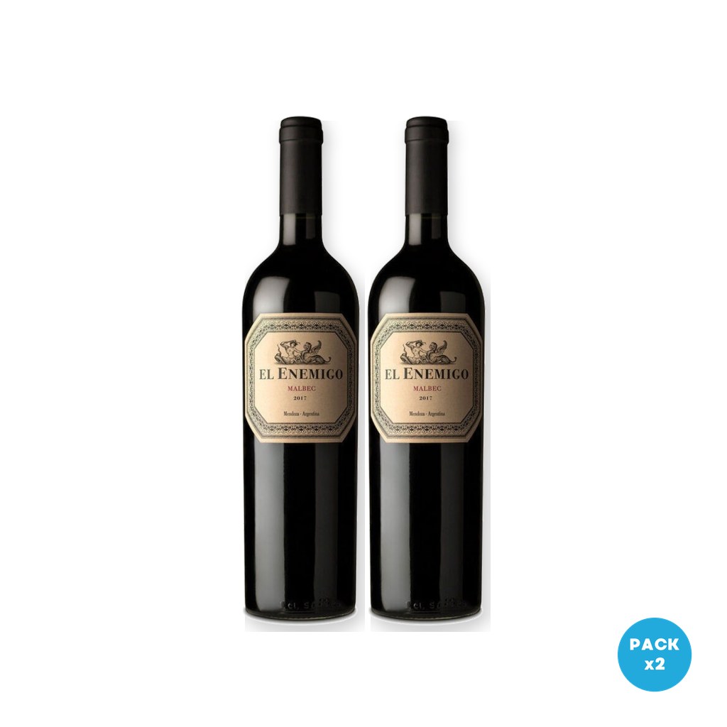 El Enemigo – Vino Malbec 750ml – 2 unidades El Enemigo - Vino Malbec 750ml - 2 unidades