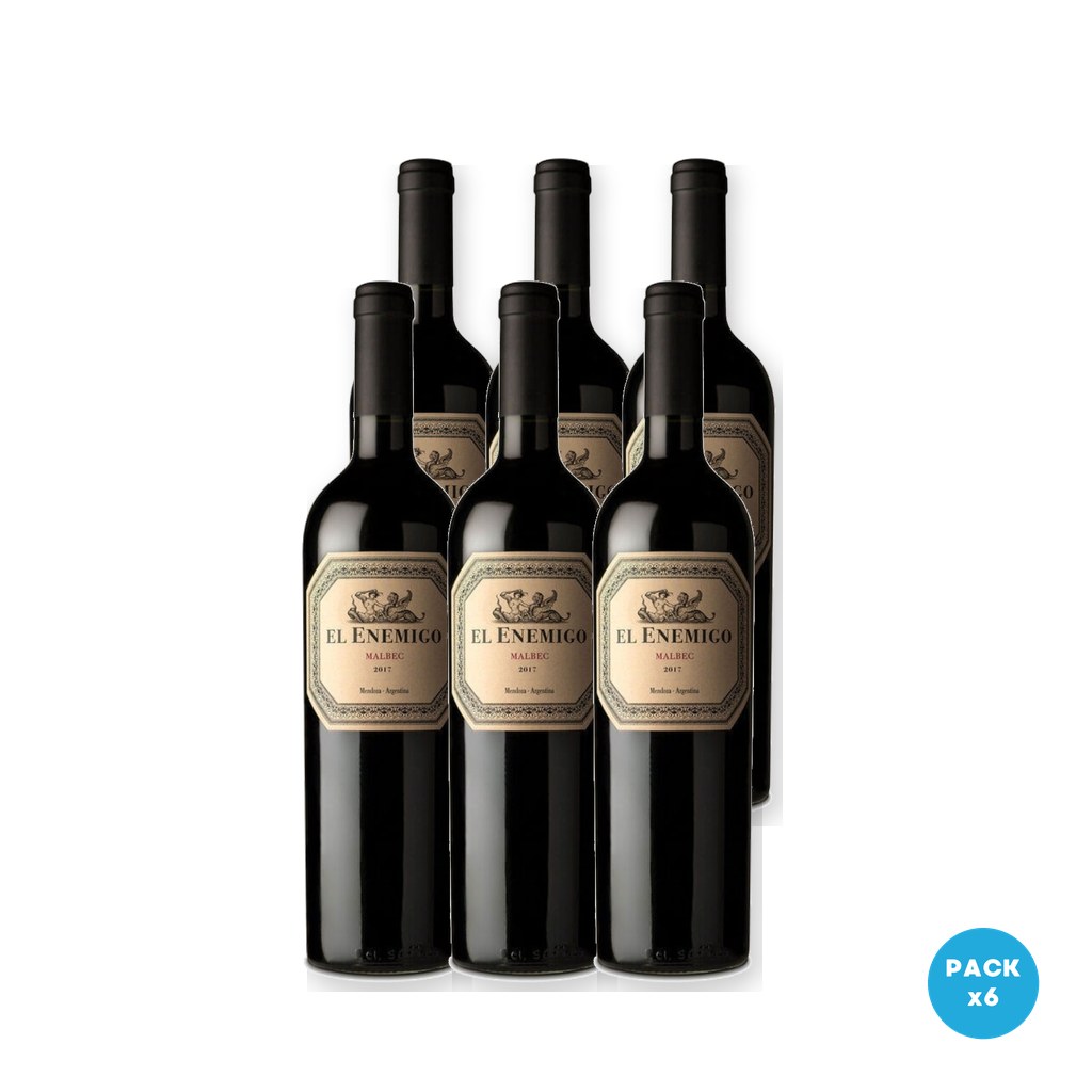 El Enemigo - Vino Malbec 750ml - 6 unidades