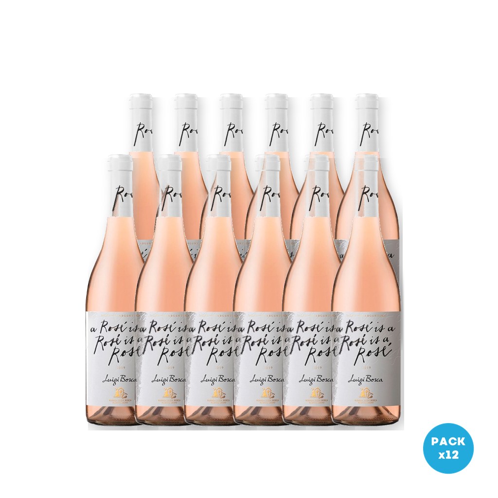 Luigi Bosca – Vino Rose Is A Rose Rosado 750ml – 12 unidades Luigi Bosca - Vino Rose Is A Rose Rosado 750ml - 12 unidades