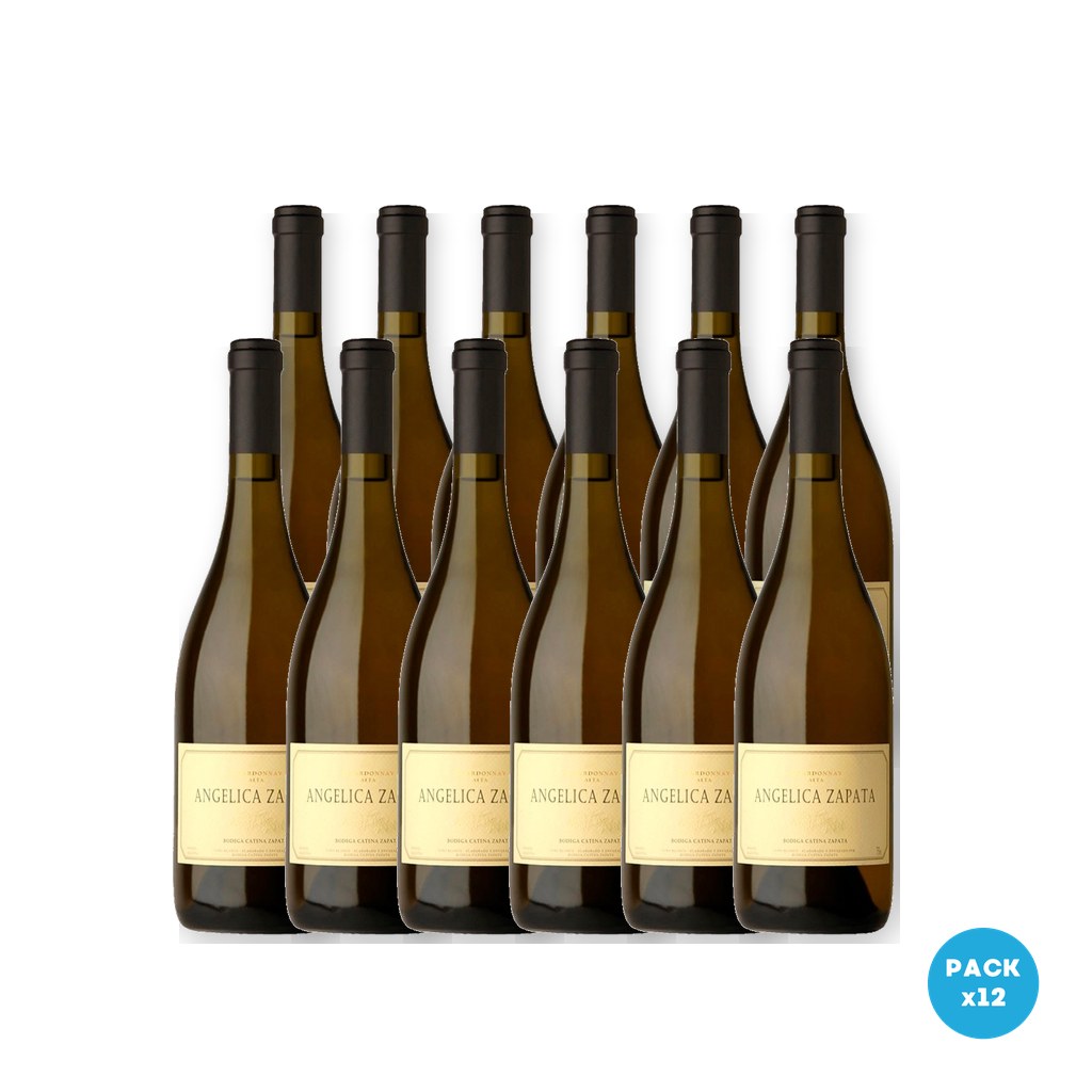 Angélica Zapata – Vino Alta Chardonnay 750ml – 12 unidades Angélica Zapata - Vino Alta Chardonnay 750ml - 12 unidades