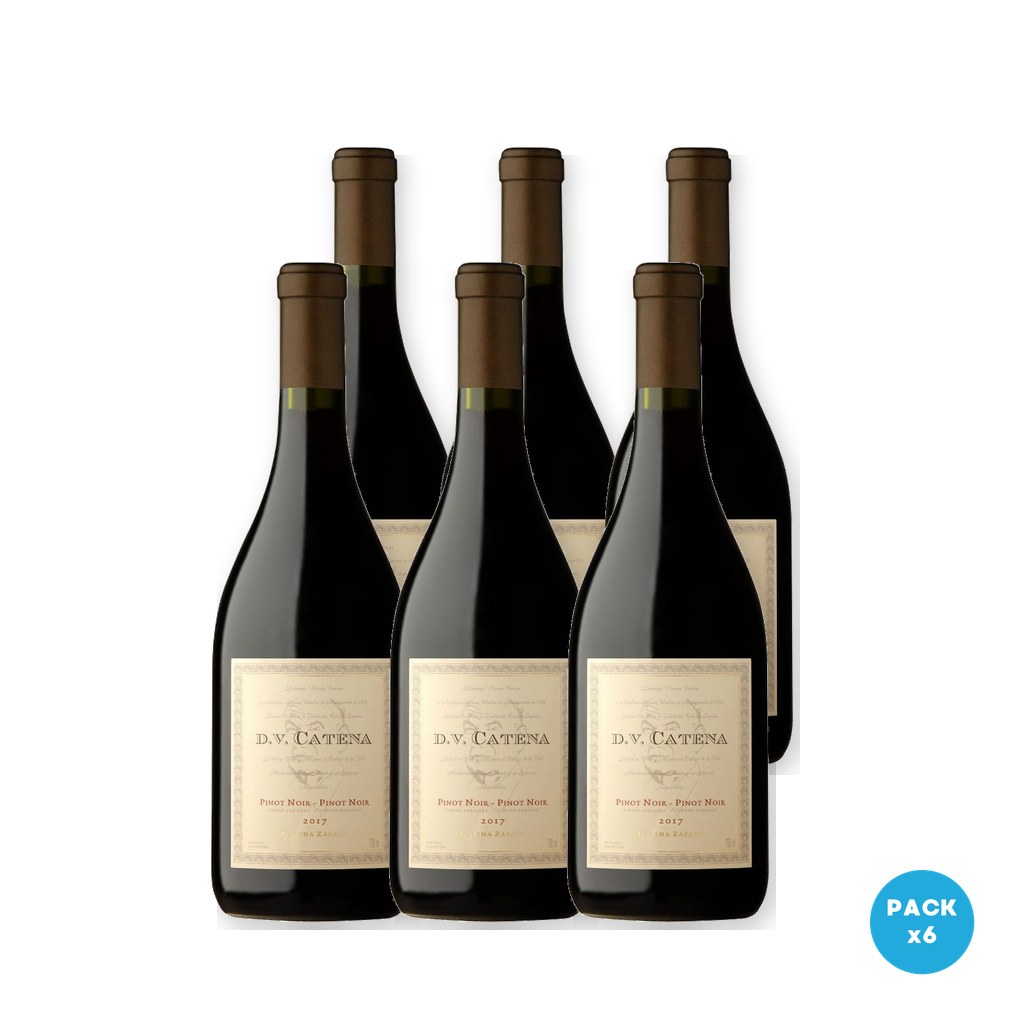 DV Catena - Vino Tinto Pinot Noir 750ml - 6 unidades
