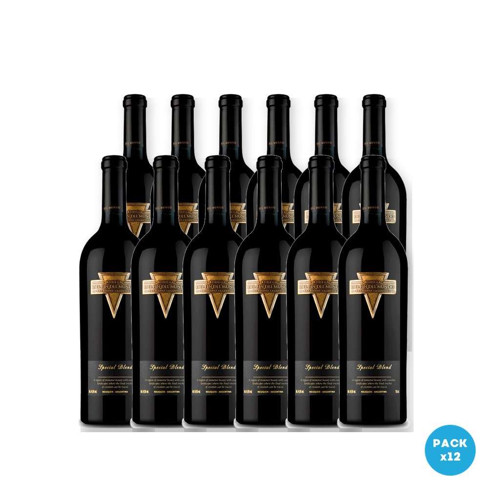 Fin Del Mundo – Vino Special Blend 750ml – 12 unidades Fin Del Mundo - Vino Special Blend 750ml - 12 unidades