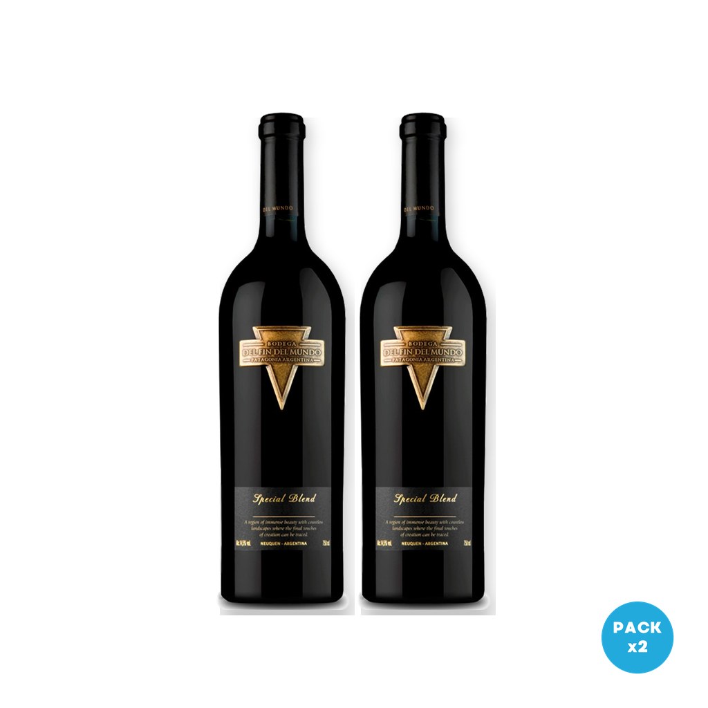 Fin Del Mundo – Vino Special Blend 750ml – 2 unidades Fin Del Mundo - Vino Special Blend 750ml - 2 unidades