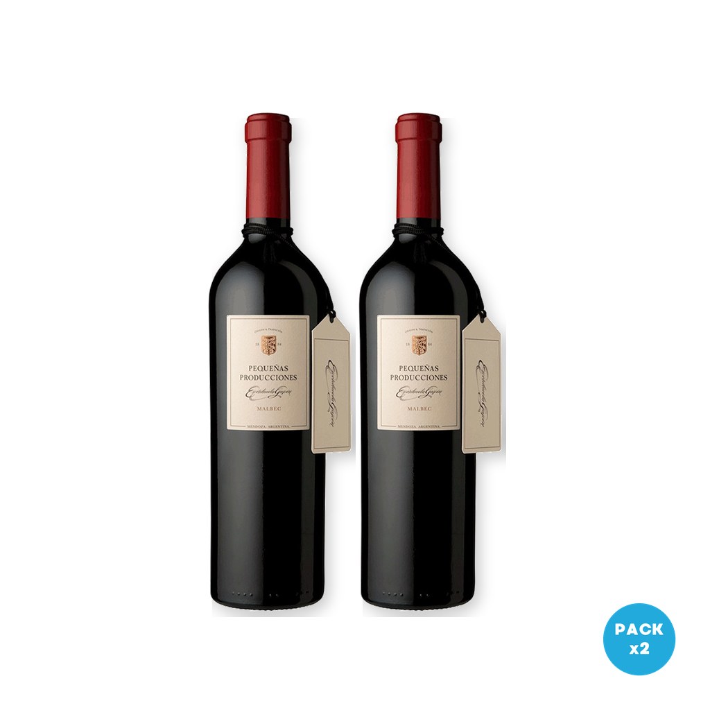 Escorihuela Gascon – Vino Pequenas Producciones Malbec 750ml – 2 unidades Escorihuela Gascon - Vino Pequenas Producciones Malbec 750ml - 2 unidades