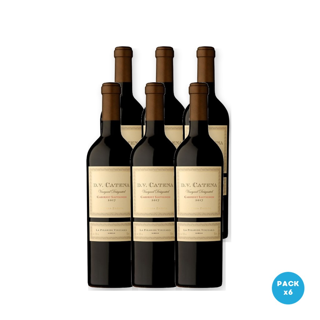 DV Catena - Vino Tinto Cabernet Sauvignon La Piramide 750ml - 6 unidades