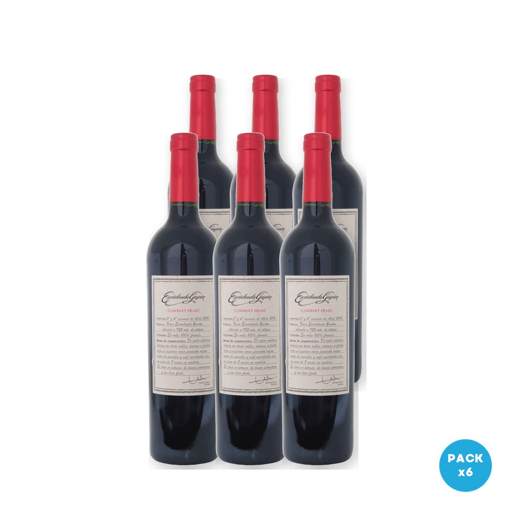 Escorihuela Gascon - Vino Tinto Cabernet Franc Reserva 750ml - 6 unidades