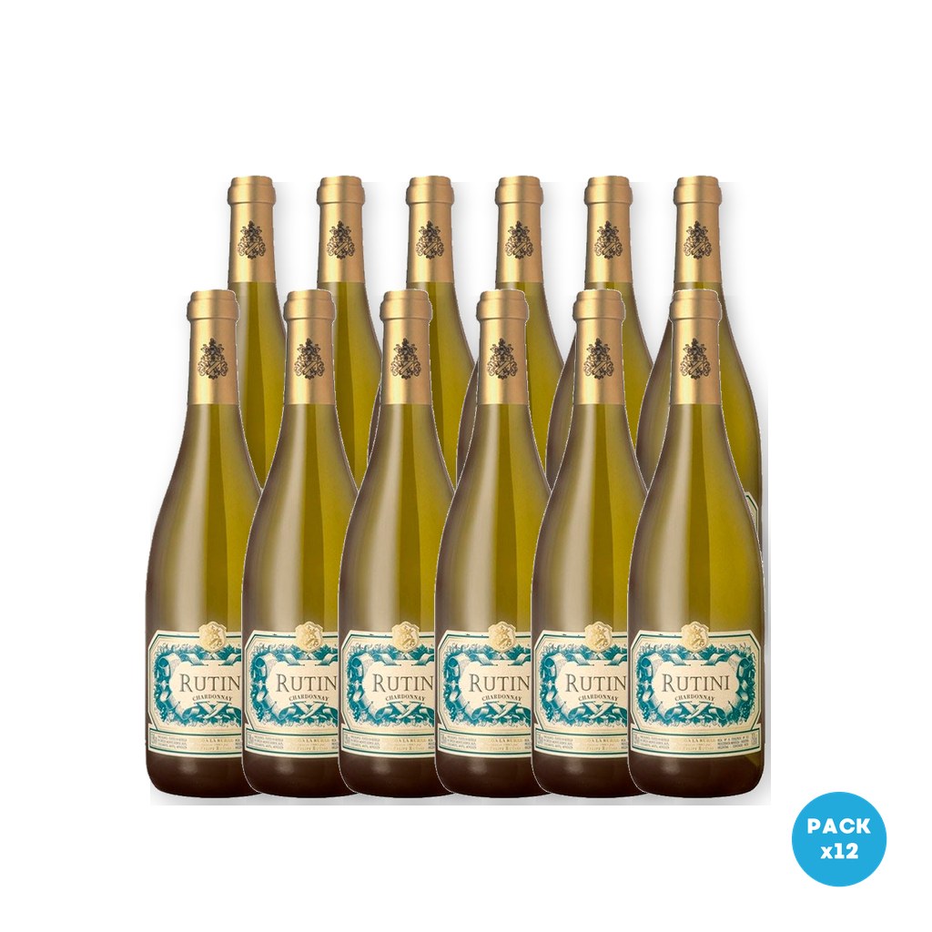 Rutini – Vino Colección Chardonnay 750ml – 12 unidades Rutini - Vino Colección Chardonnay 750ml - 12 unidades