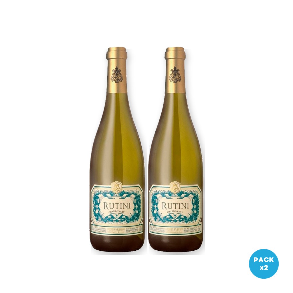 Rutini – Vino Colección Chardonnay 750ml – 2 unidades Rutini - Vino Colección Chardonnay 750ml - 2 unidades