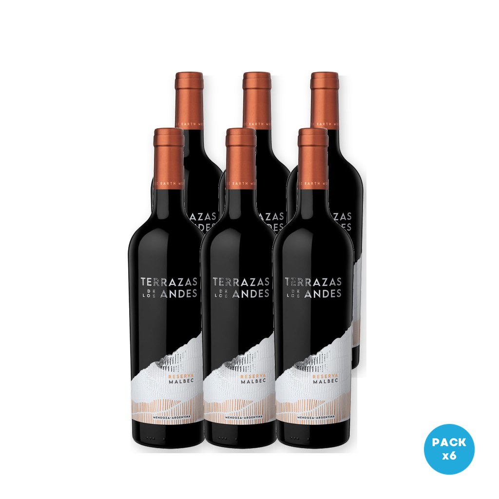 Terrazas - Vino Tinto Malbec Reserva De Los Andes 750ml - 6 unidades