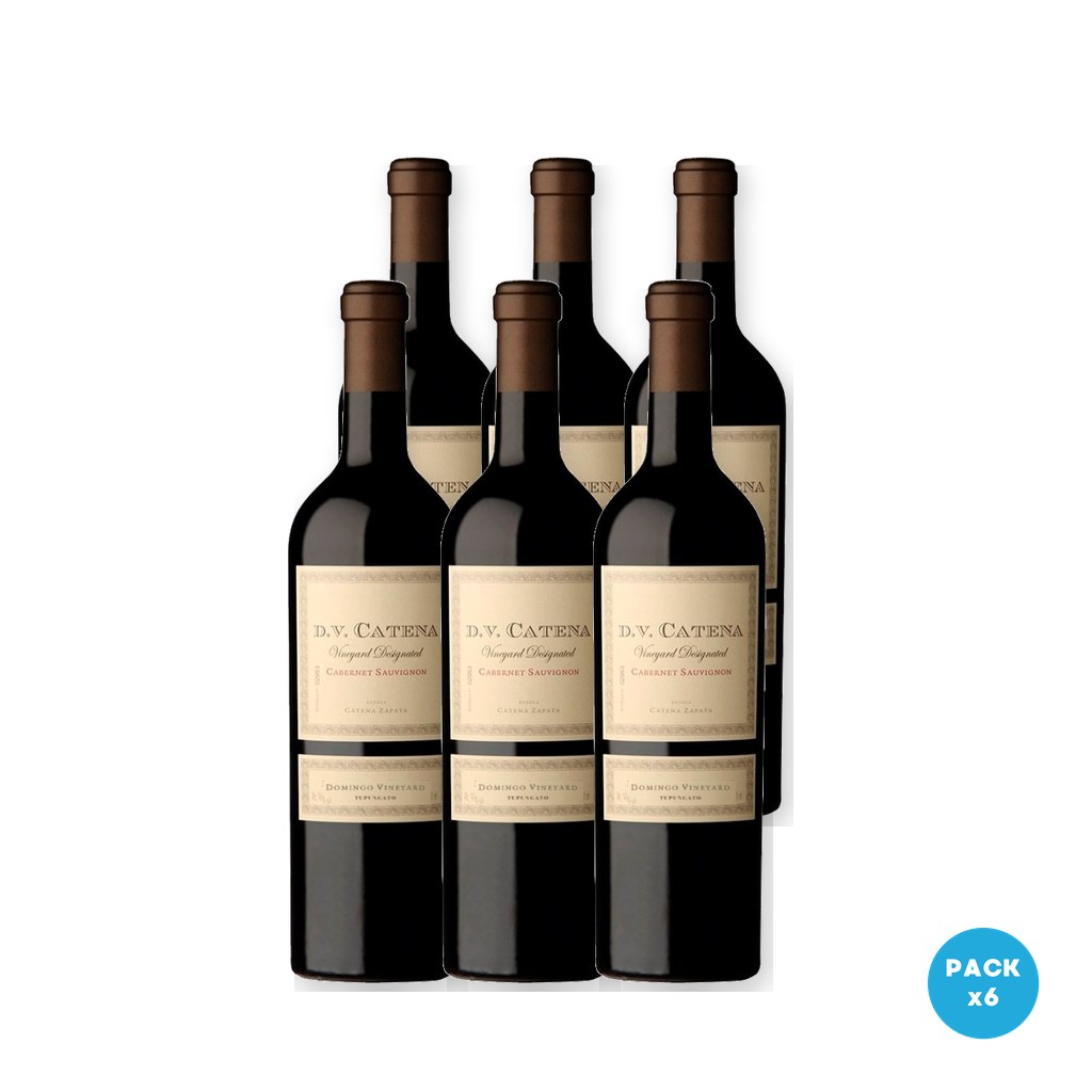 DV Catena - Vino V D Cab Sauv Domingo Tupungato Cabernet Sauvignon 750ml - 6 unidades