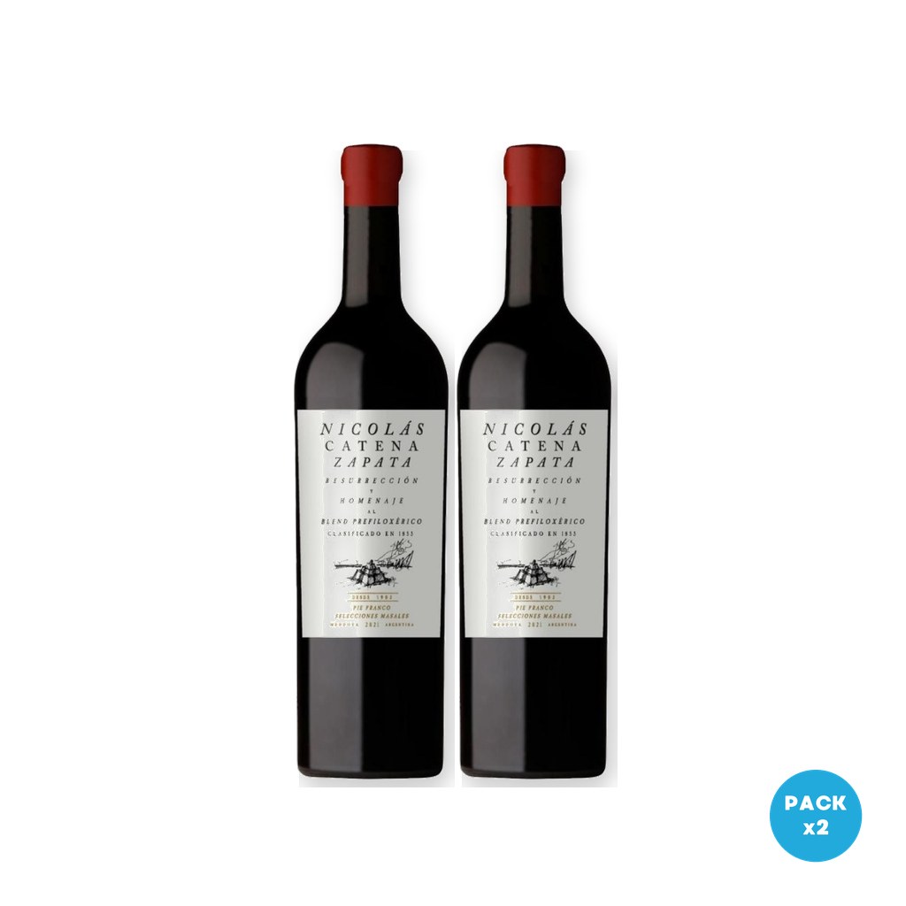 Catena Zapata – Vino Nicolas Blend 750ml – 2 unidades Catena Zapata - Vino Nicolas Blend 750ml - 2 unidades