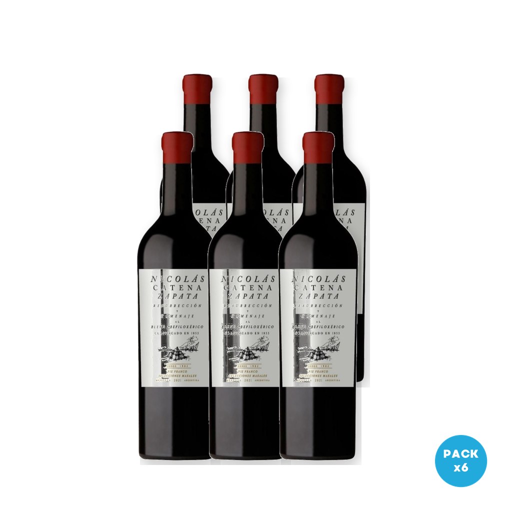 Catena Zapata - Vino Nicolas Blend 750ml - 6 unidades