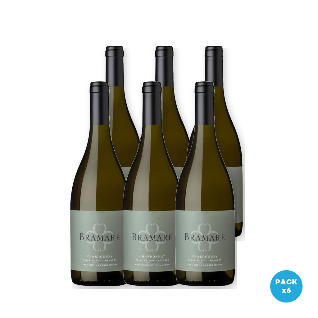 Viña Cobos - Vino Bramare Valle De Uco Chardonnay 750ml - 6 unidades