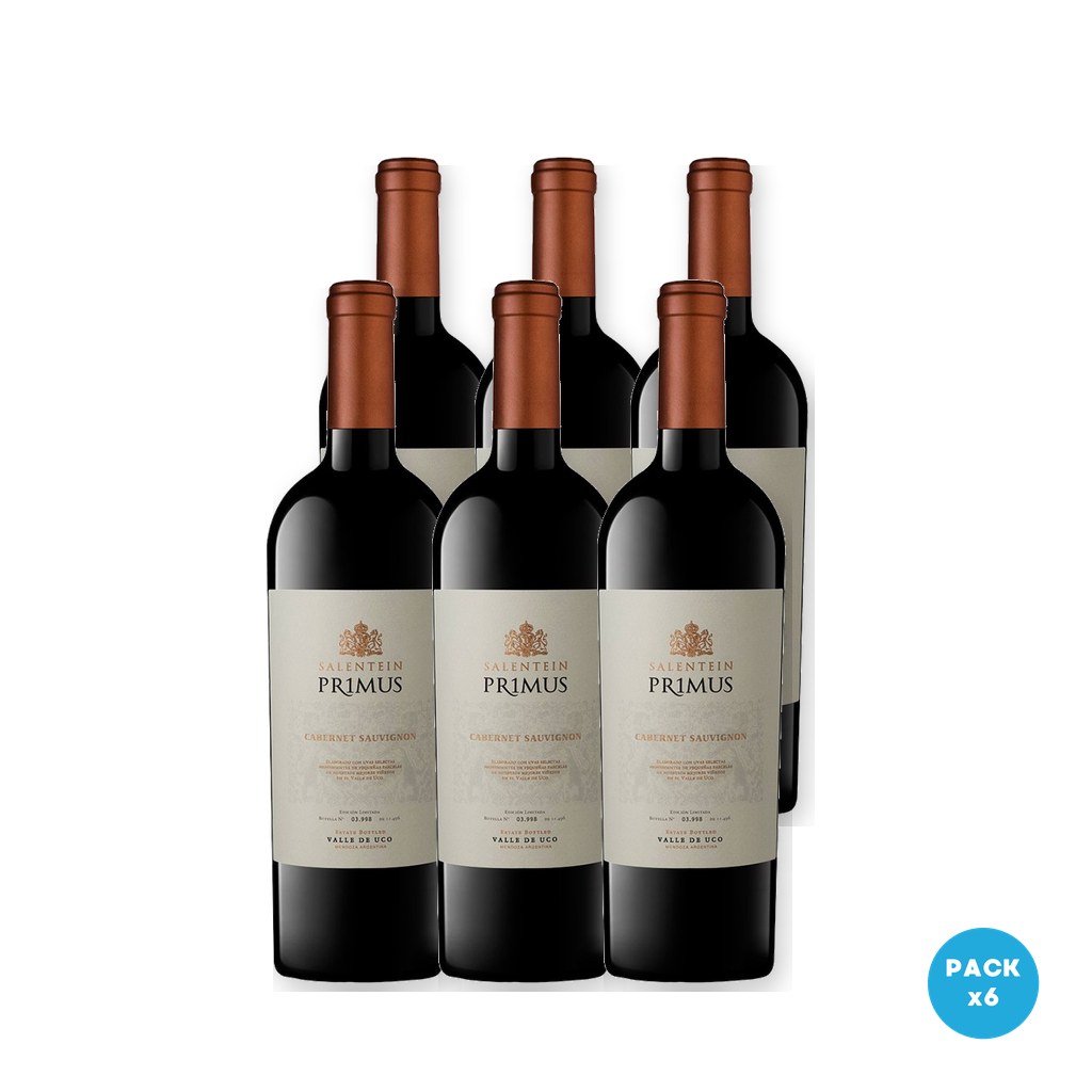 Salentein - Vino Primus Cabernet Sauvignon 750ml - 6 unidades