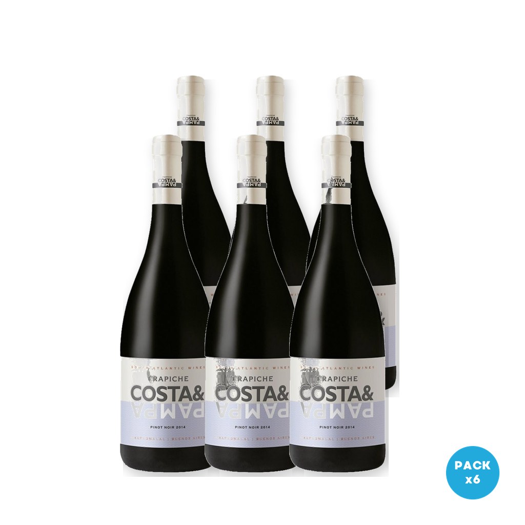 Trapiche - Vino Costa&Pampa Pinot Noir 750ml - 6 unidades