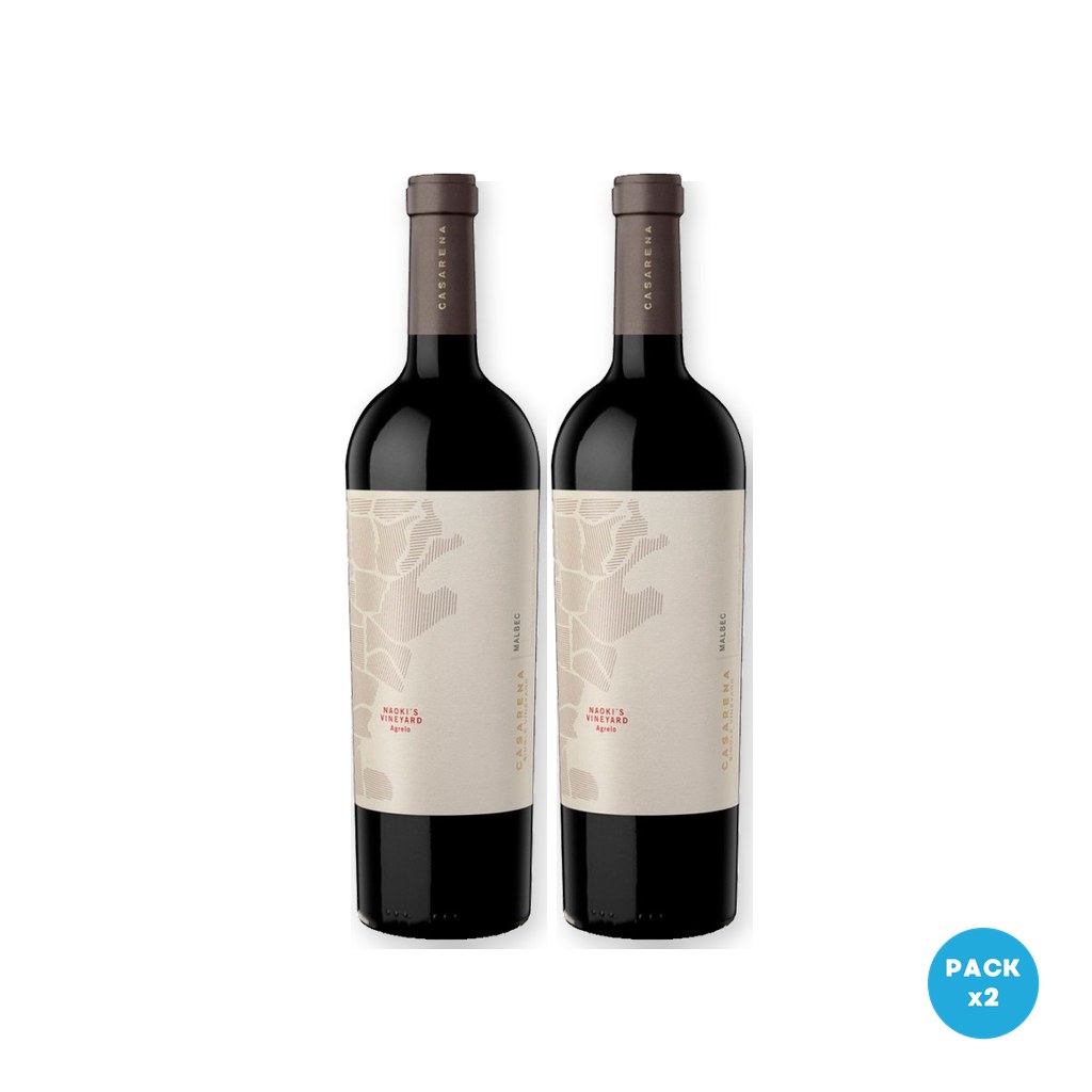 Casarena – Vino S V Malbec Naoki Agrelo 750ml – 2 unidades Casarena - Vino S V Malbec Naoki Agrelo 750ml - 2 unidades