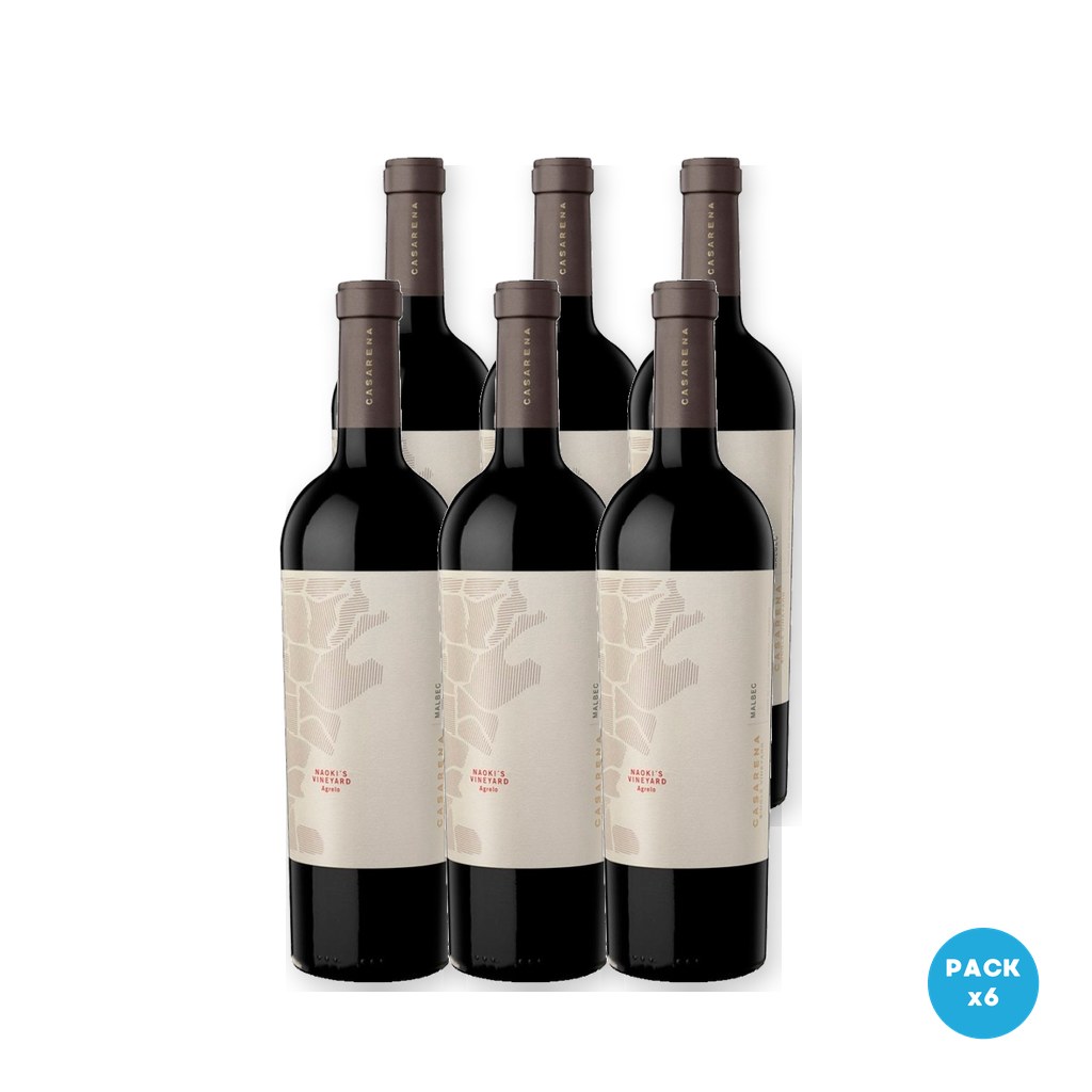 Casarena - Vino S V Malbec Naoki Agrelo 750ml - 6 unidades