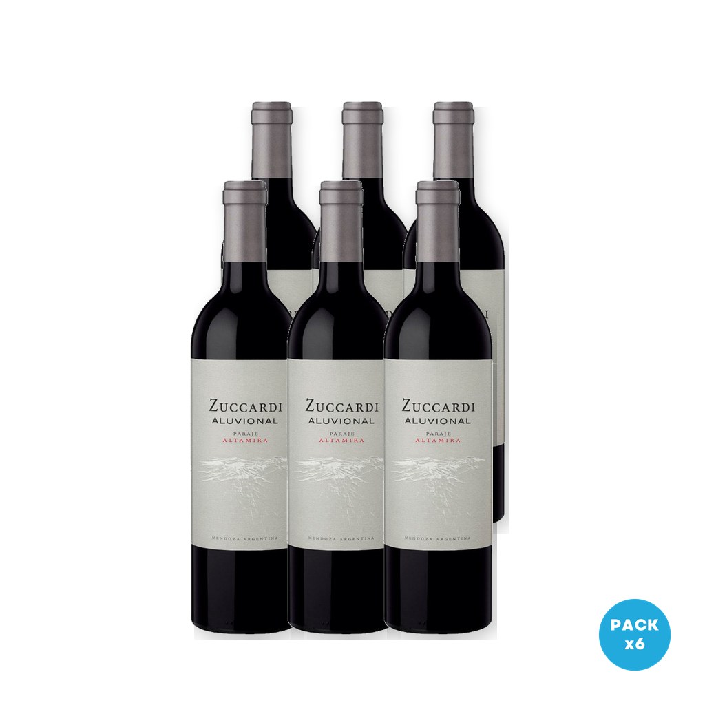 Zuccardi - Vino Aluvional Paraje Altamira Blend 750ml - 6 unidades