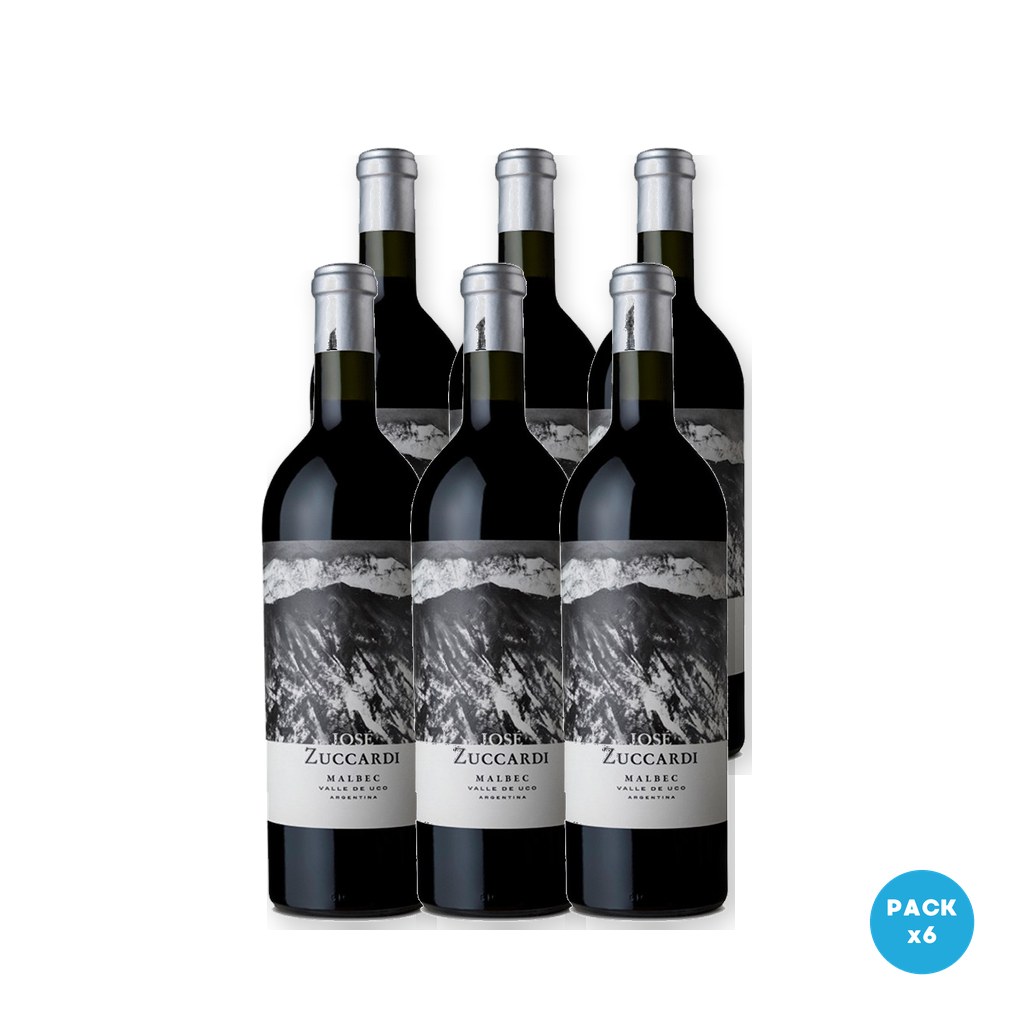 Zuccardi - Vino José Malbec 750ml - 6 unidades