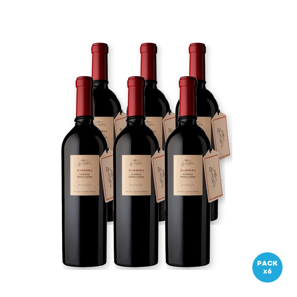 Escorihuela Gascon - Vino Pequeñas Producciones Barbera 750ml - 6 unidades