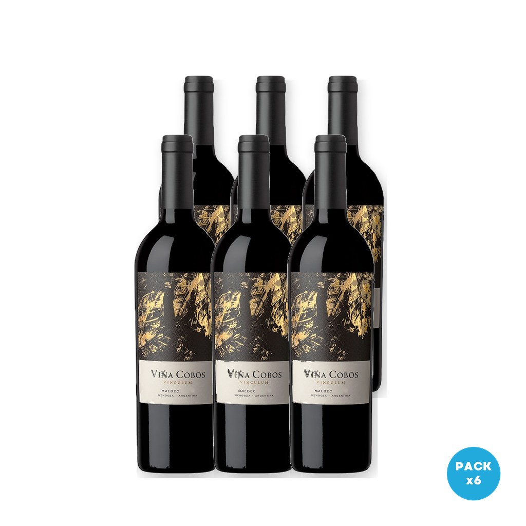 Viña Cobos - Vino Vinculum Malbec 750ml - 6 unidades