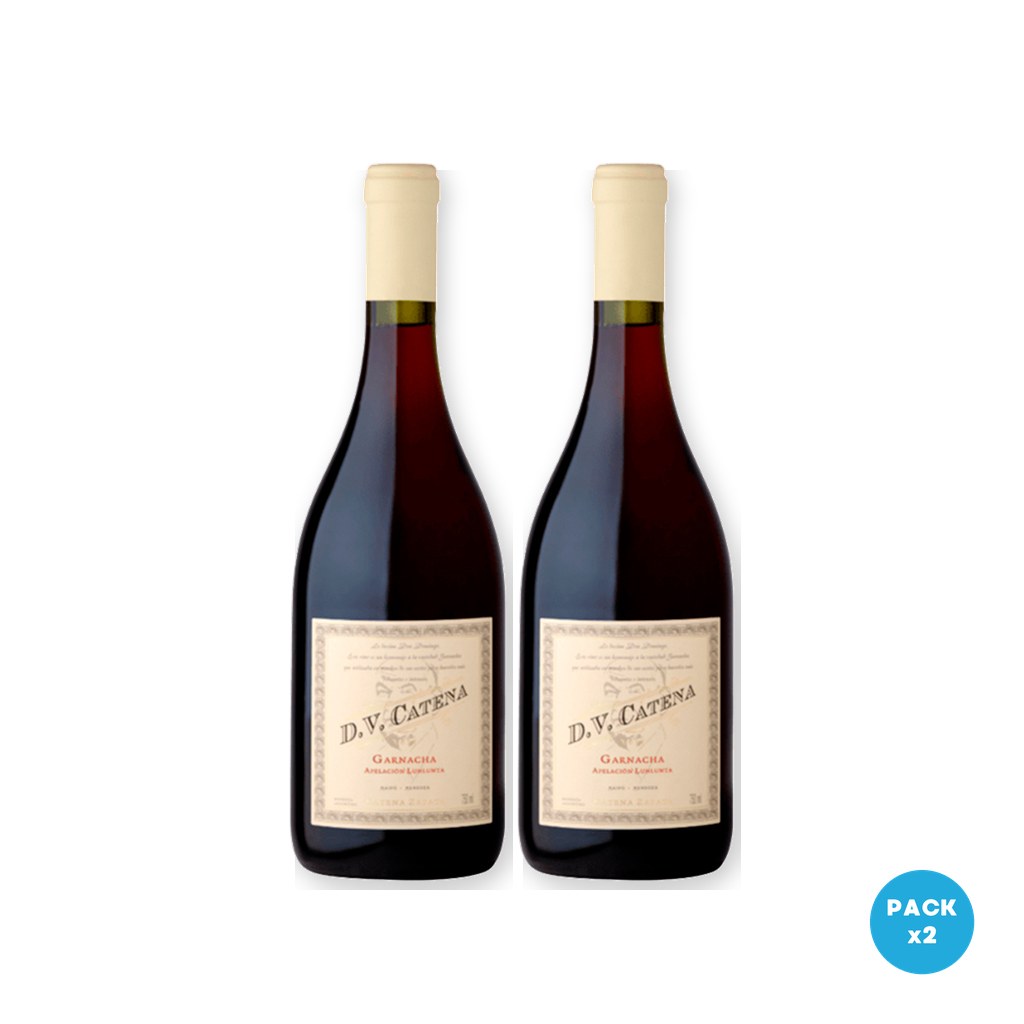 DV Catena – Vino V D Garnacha Apelación Lunlunta Blend 750ml – 2 unidades DV Catena - Vino V D Garnacha Apelación Lunlunta Blend 750ml - 2 unidades