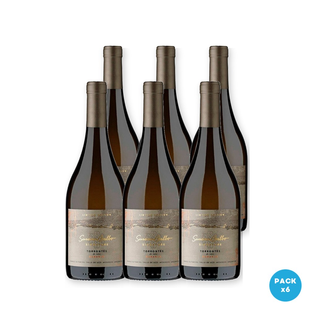 Susana Balbo - Vino Signature Torrontés Naranjo Torrontes 750ml - 6 unidades
