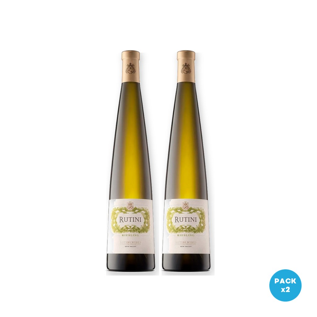 Rutini – Vino Colección Riesling 750ml – 2 unidades Rutini - Vino Colección Riesling 750ml - 2 unidades