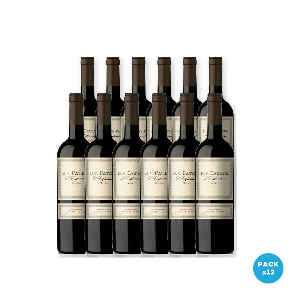 DV Catena – Vino V D L´Esploratore Malbec La Rioja 750ml – 12 unidades DV Catena - Vino V D L´Esploratore Malbec La Rioja 750ml - 12 unidades