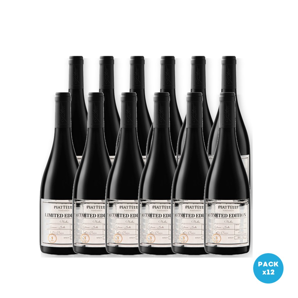 Piattelli – Vino Limited Edition Malbec Salta 750ml – 12 unidades Piattelli - Vino Limited Edition Malbec Salta 750ml - 12 unidades