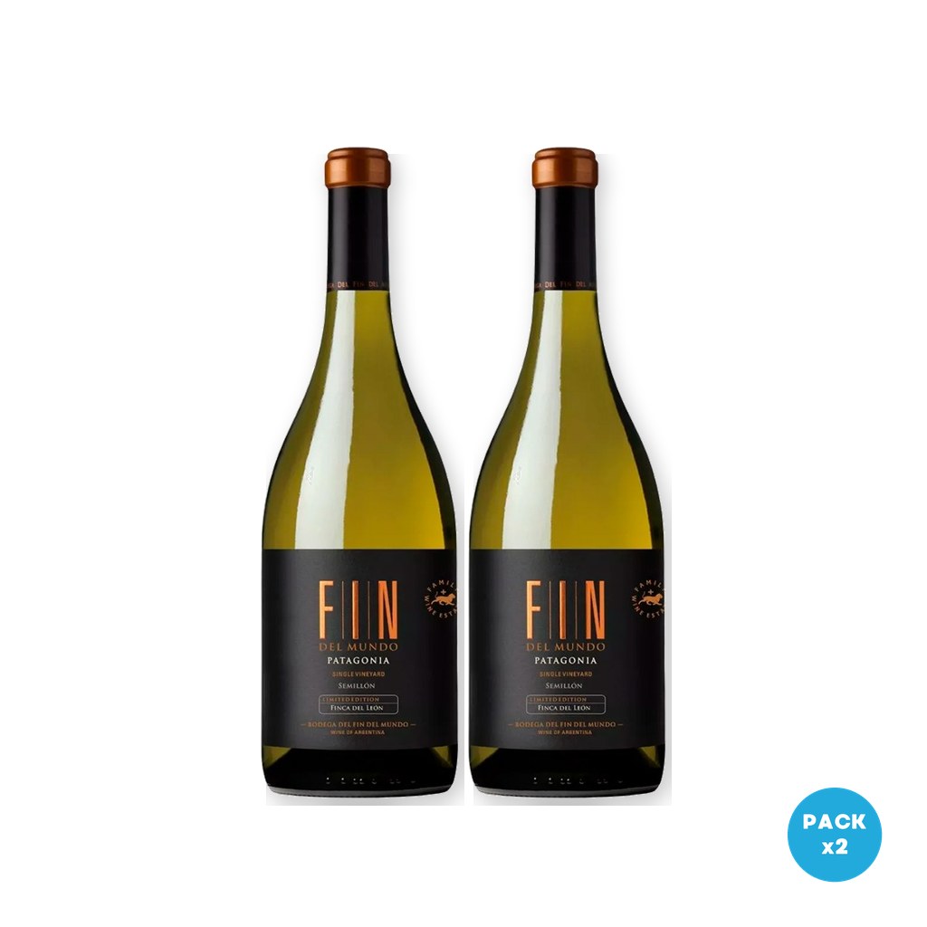 Fin Del Mundo – Vino Fin S V Semillon 750ml – 2 unidades Fin Del Mundo - Vino Fin S V Semillon 750ml - 2 unidades