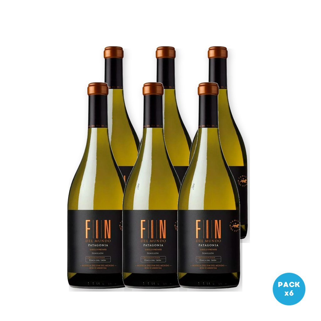Fin Del Mundo - Vino Fin S V Semillon 750ml - 6 unidades