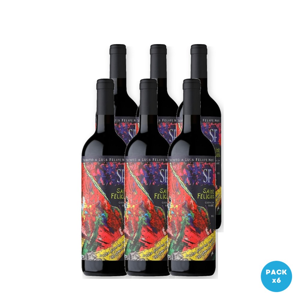 Saint Felicien - Vino Tributo Felipe Noe Blend 750ml - 6 unidades
