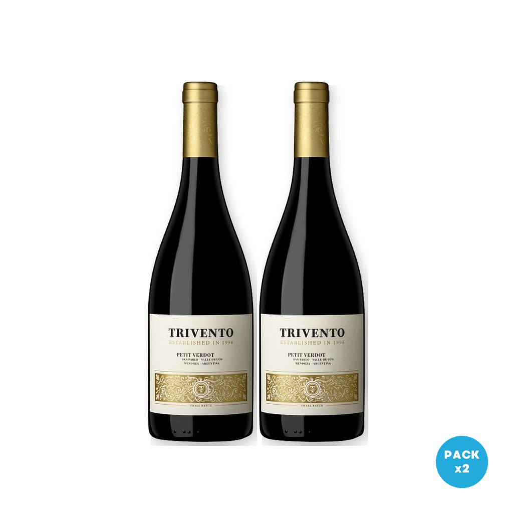 Trivento – Vino Established Petit Verdot 750ml – 2 unidades Trivento - Vino Established Petit Verdot 750ml - 2 unidades