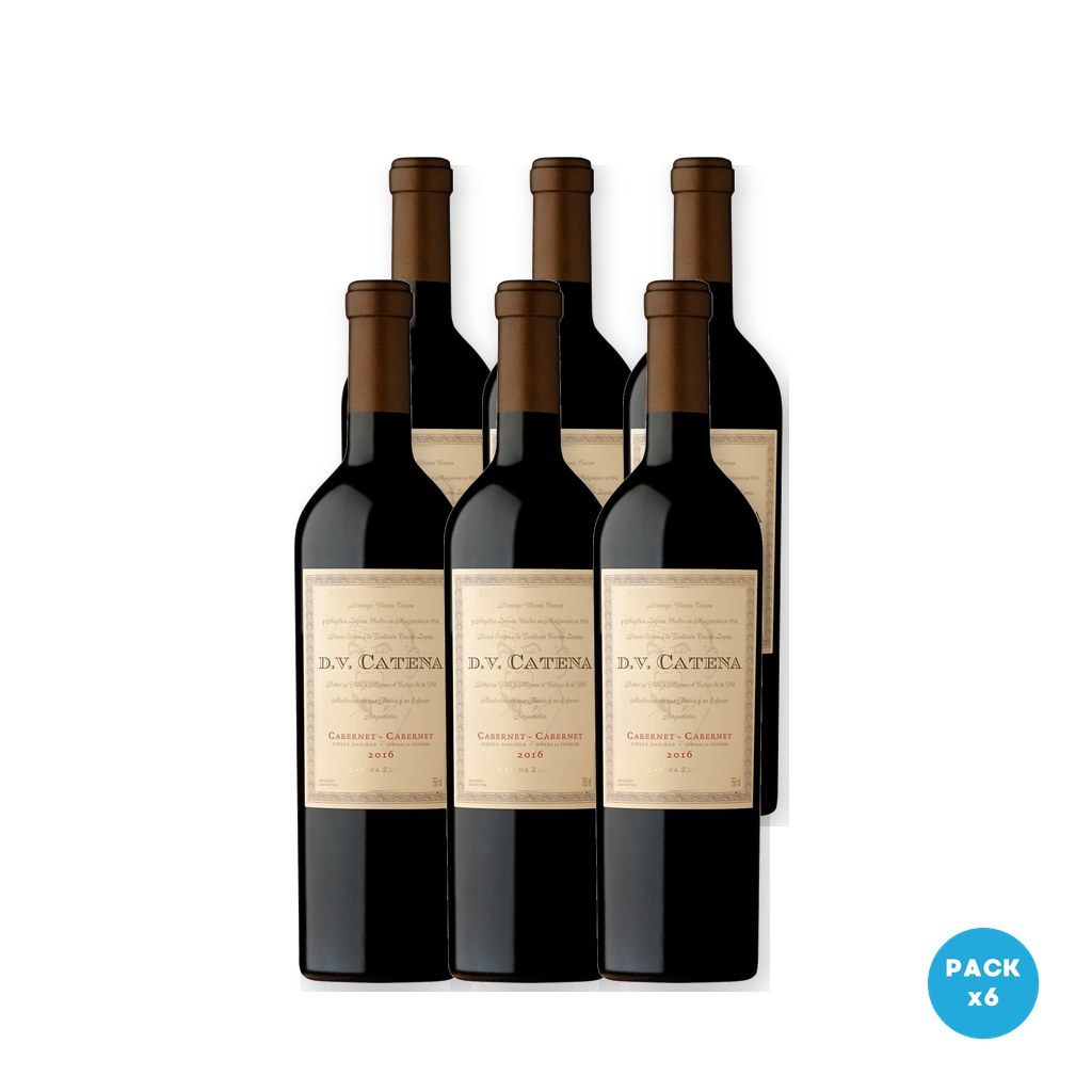 DV Catena - Vino Tinto Catena D V Cabernet Cabernet 750ml - 6 unidades