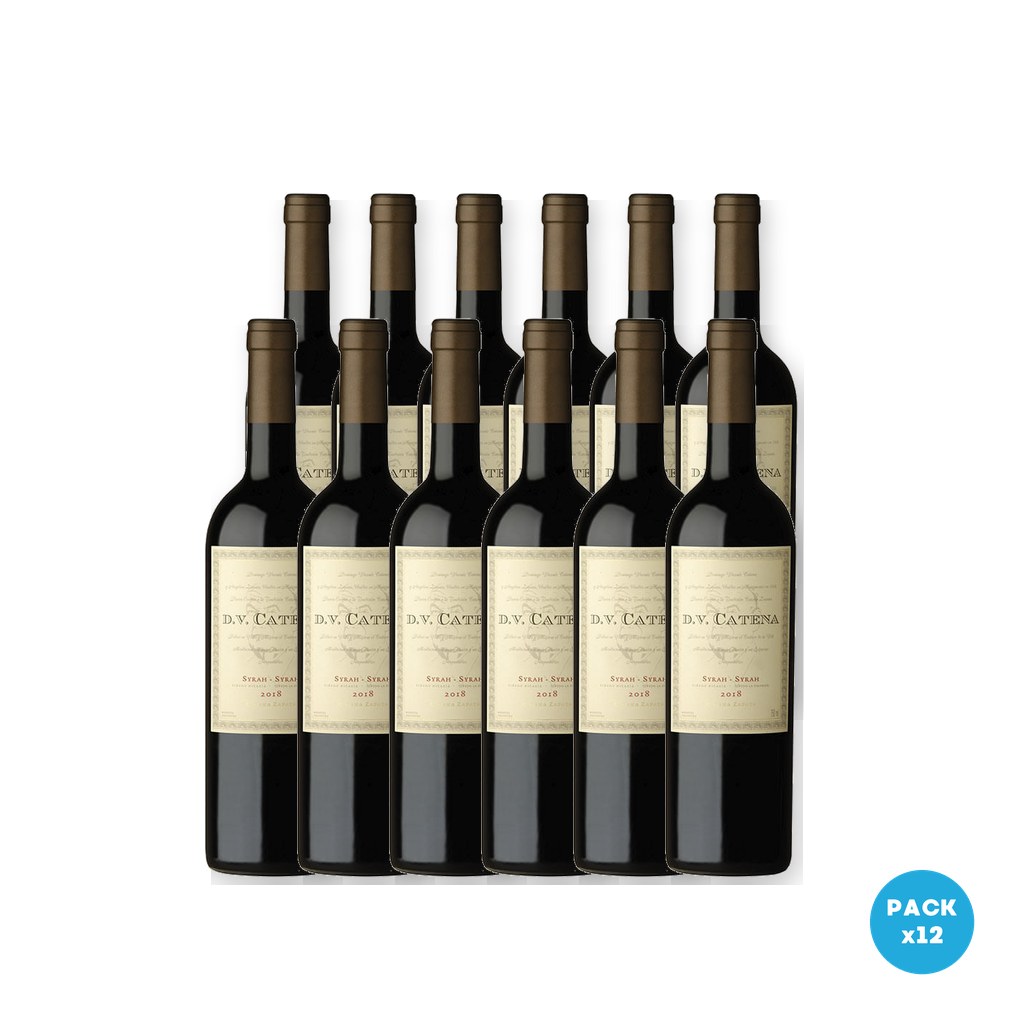 DV Catena – Vino Tinto Syrah 750ml – 12 unidades DV Catena - Vino Tinto Syrah 750ml - 12 unidades