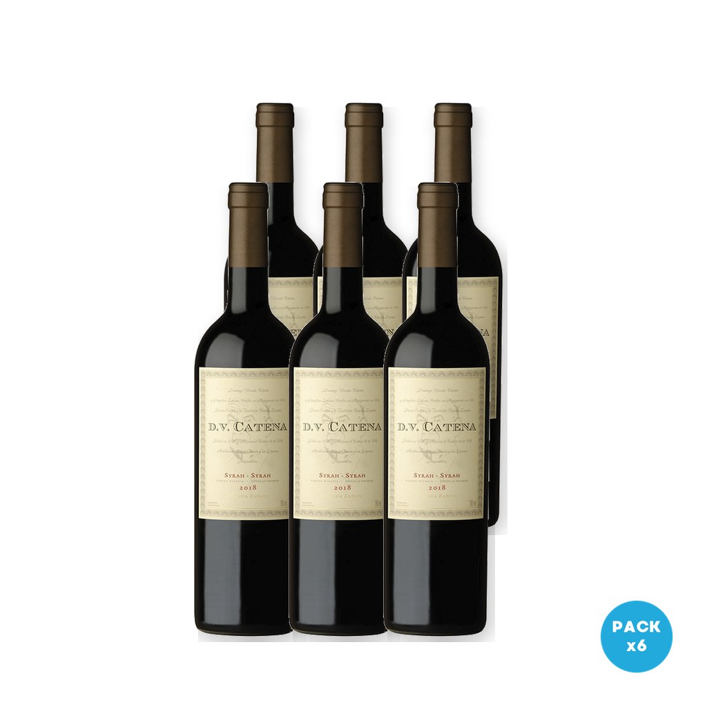 DV Catena - Vino Tinto Syrah 750ml - 6 unidades