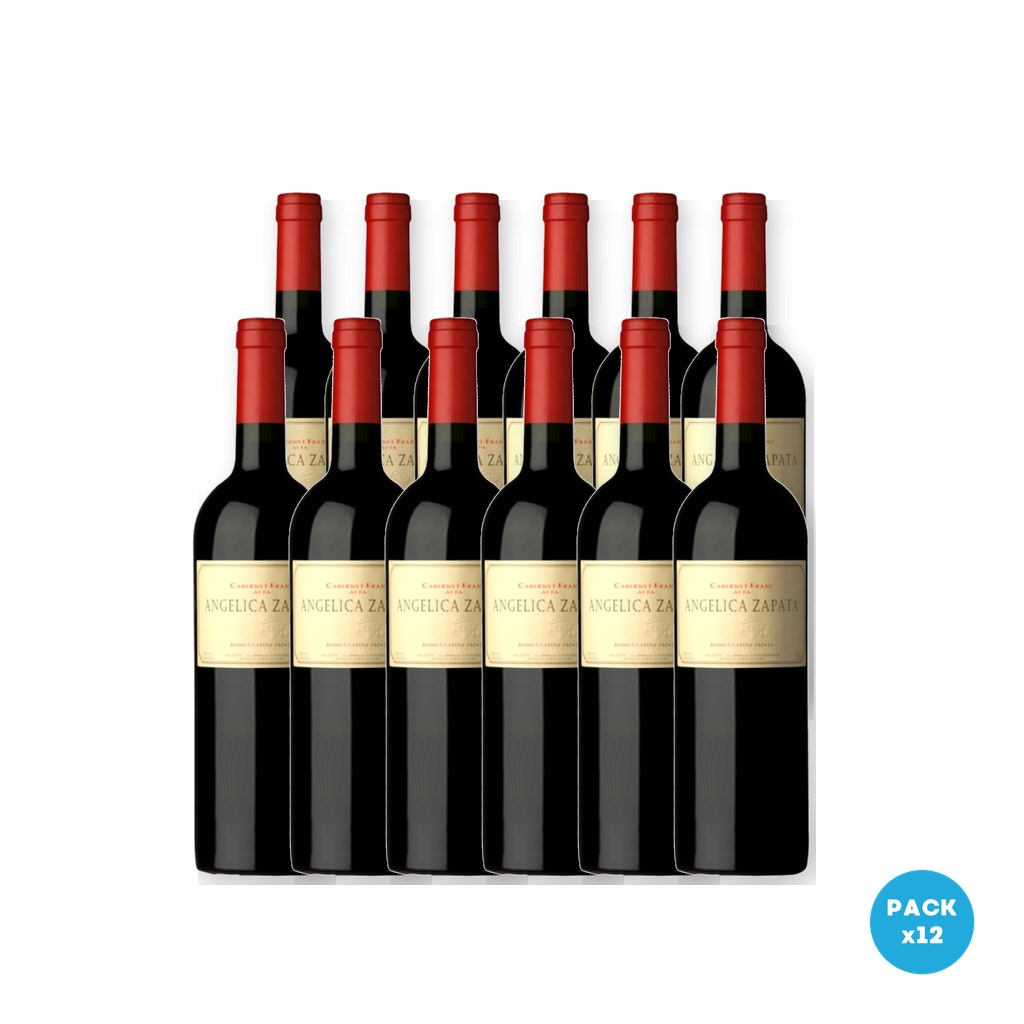 Angélica Zapata – Vino Tinto Cabernet Franc Alta 750ml – 12 unidades Angélica Zapata - Vino Tinto Cabernet Franc Alta 750ml - 12 unidades