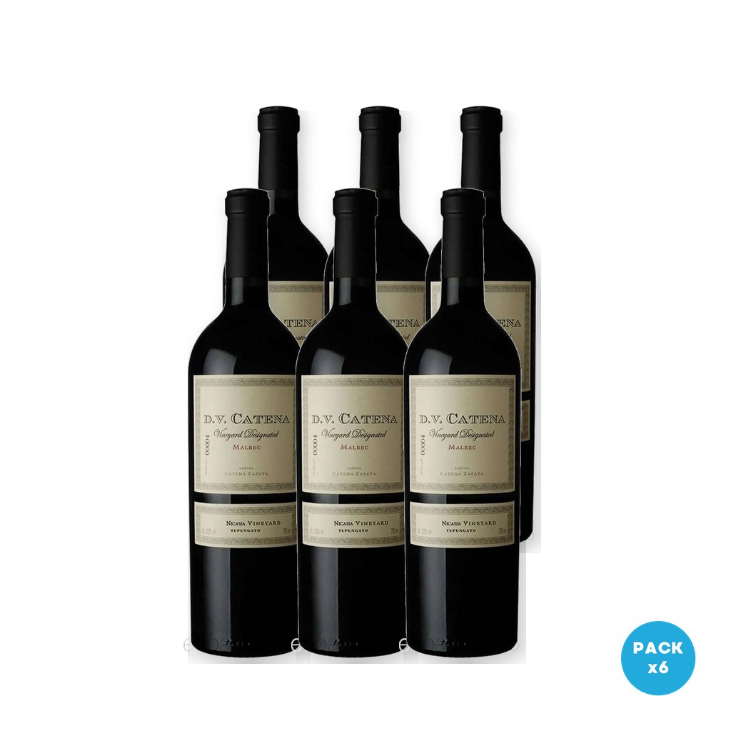DV Catena - Vino Tinto Vineyard Designated Malbec Nicasia 750ml - 6 unidades