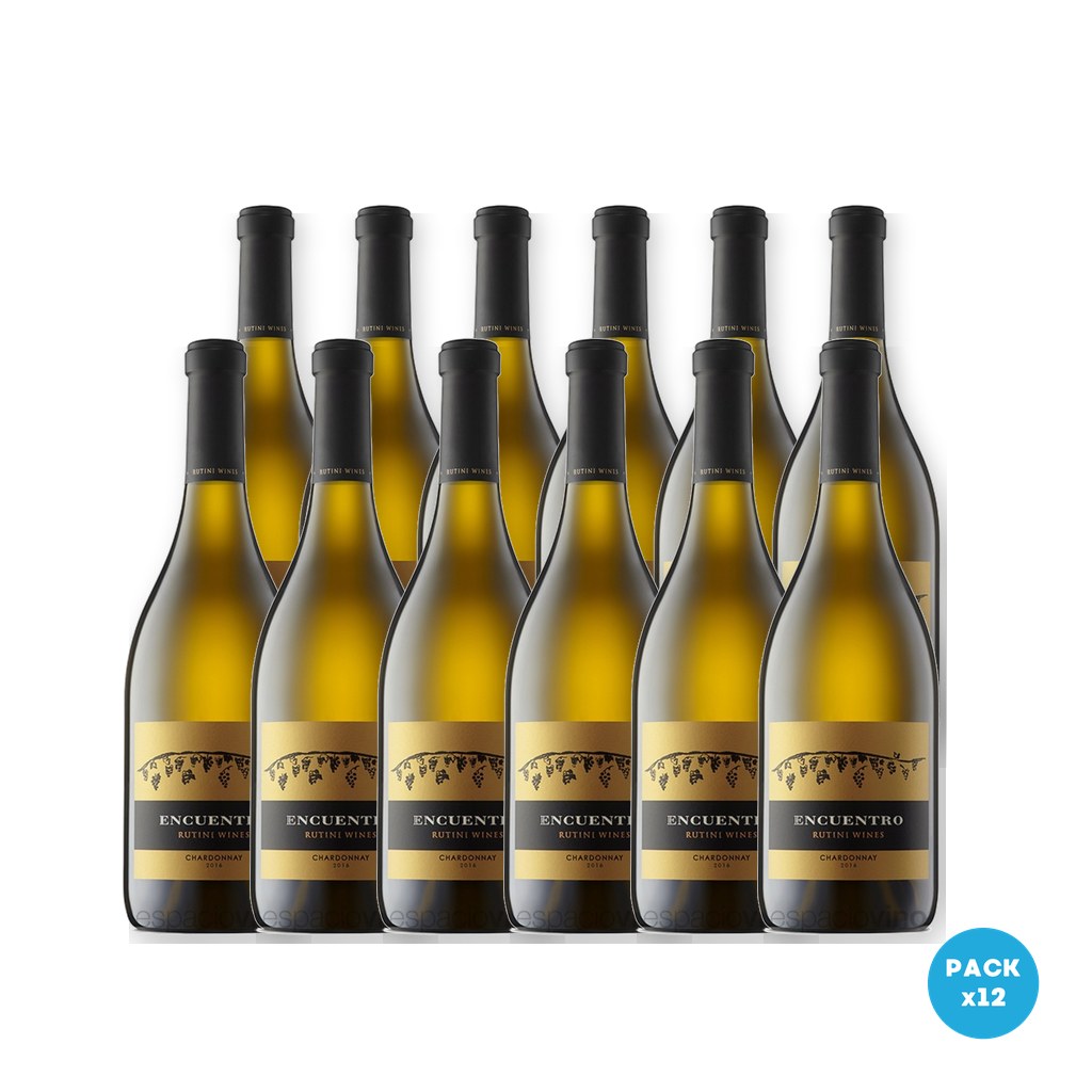Millán – Vino Blanco Rutini Encuentro Chardonnay 750ml – 12 unidades Millán - Vino Blanco Rutini Encuentro Chardonnay 750ml - 12 unidades