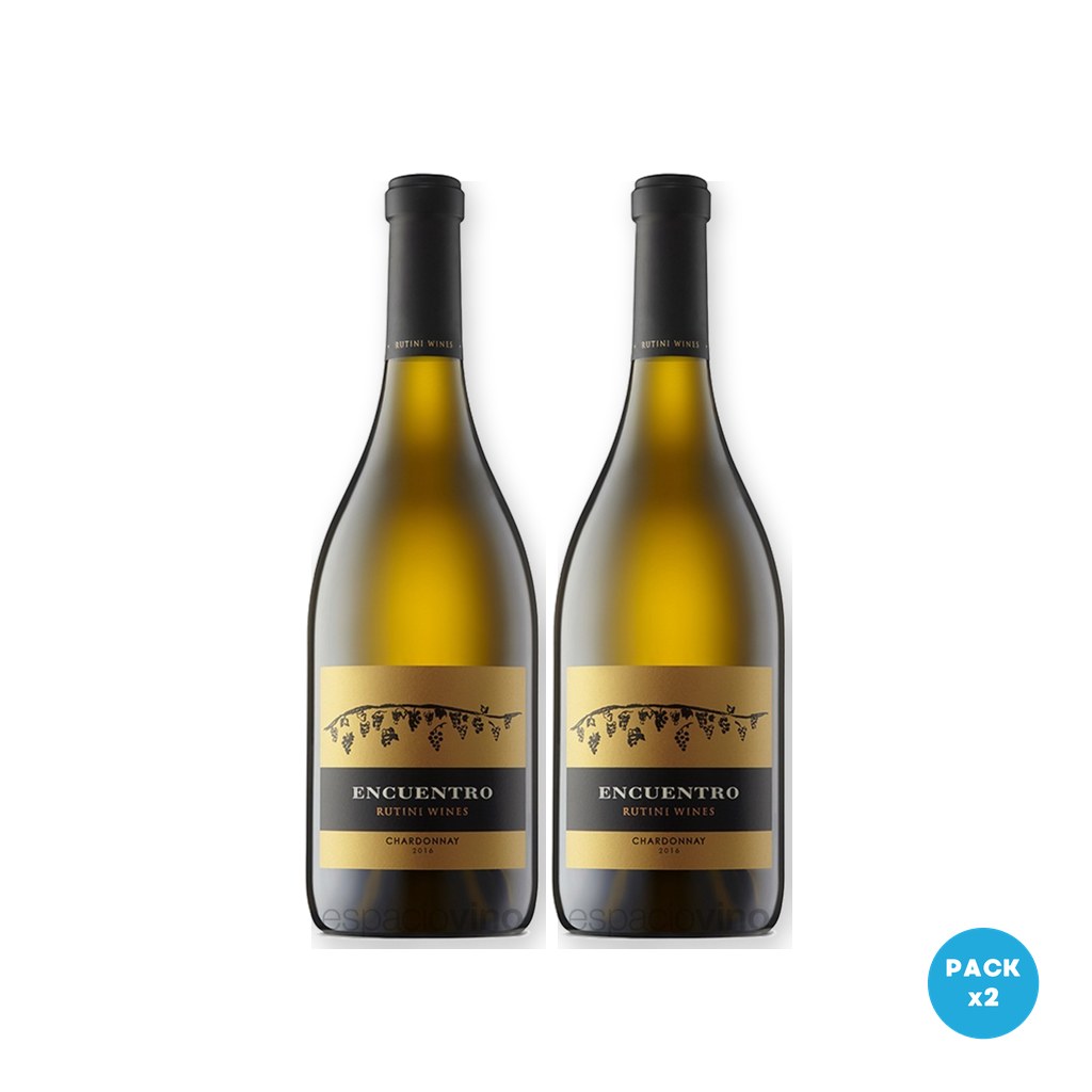 Millán – Vino Blanco Rutini Encuentro Chardonnay 750ml – 2 unidades Millán - Vino Blanco Rutini Encuentro Chardonnay 750ml - 2 unidades