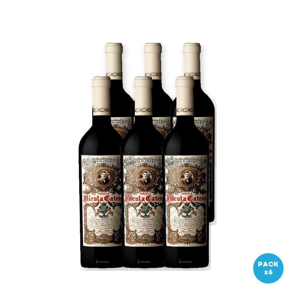Millán - Vino Tinto Parcela Nicola Catena Bonarda, / 25 36 Oz 750ml - 6 unidades
