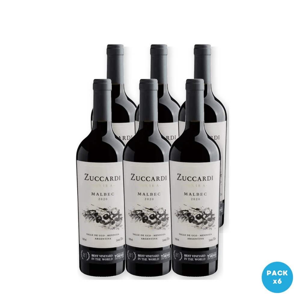 Millán - Vino Tinto Zuccardi Seria A Malbec, / 25 36 Oz 750ml - 6 unidades
